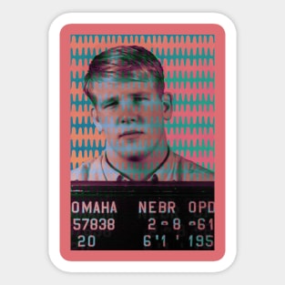 Nick Nolte Mugshot Sticker